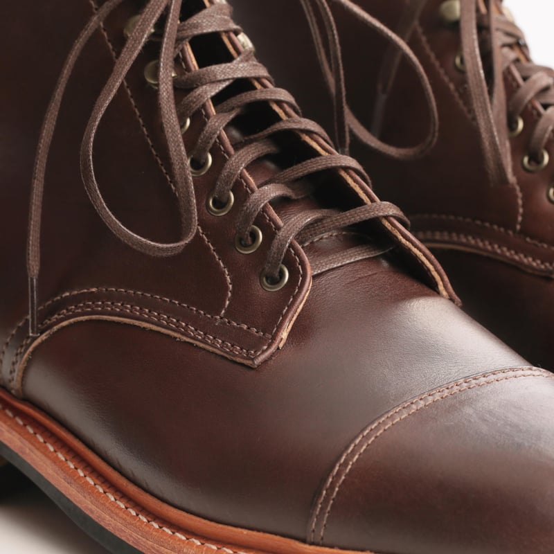 Cap-Toe Lakeshore Boot Brown Chromexcel