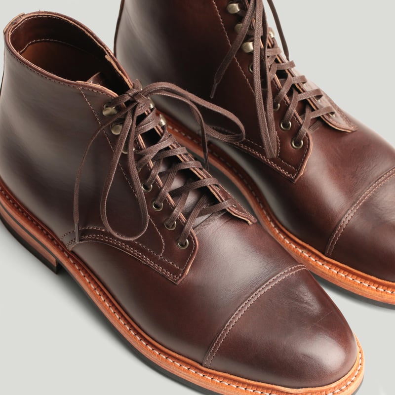 Brown Chromexcel Cap-Toe Lakeshore Boot