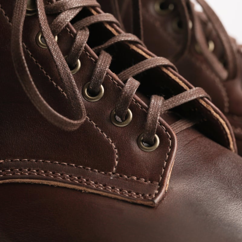 Brown Chromexcel Cap-Toe Lakeshore Boot