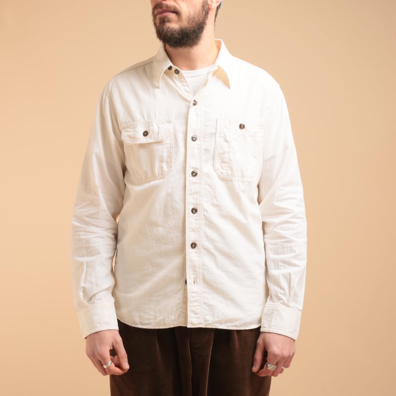 5oz Chambray Work Shirt Natural