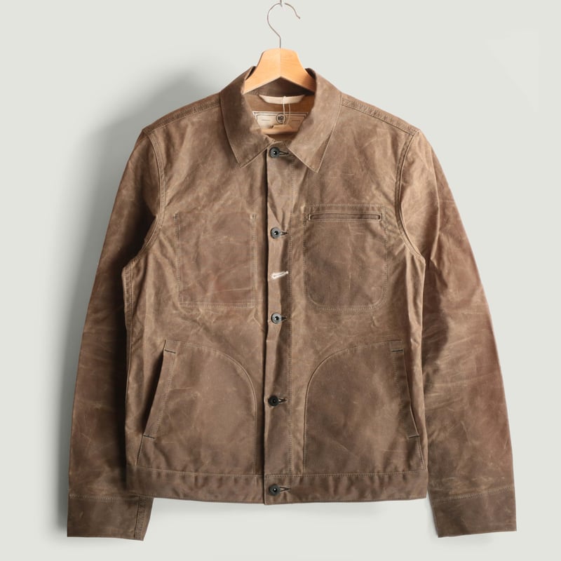 Ridgeline Supply Jacket Brown Waxed Canvas