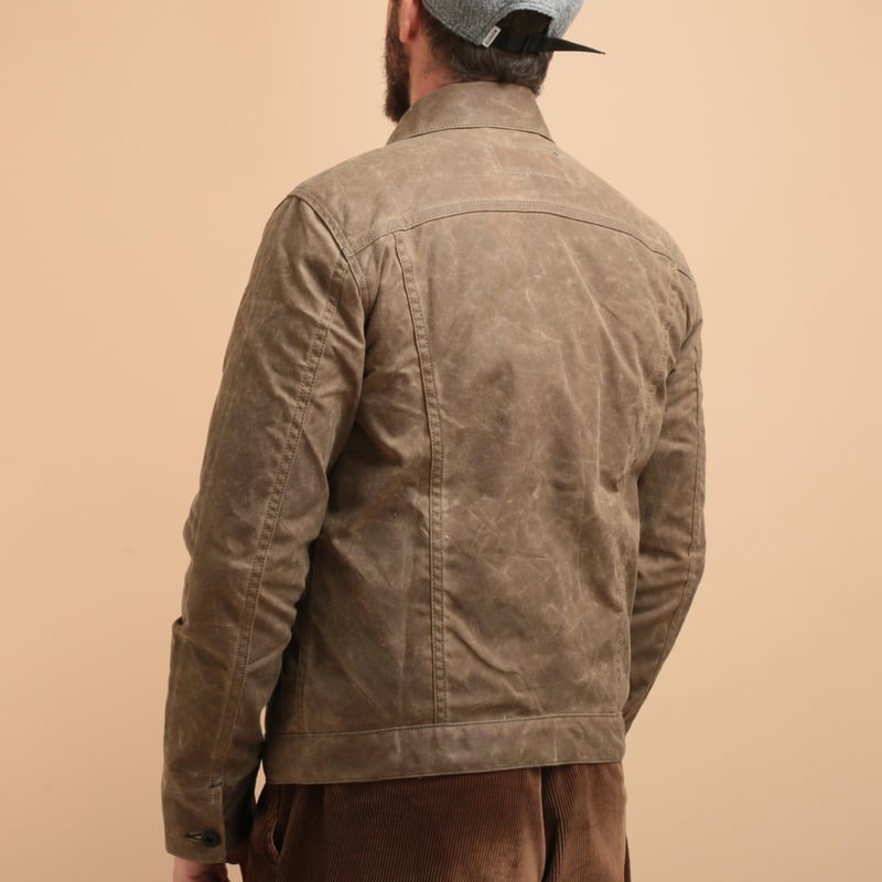 Ridgeline Supply Jacket Brown Waxed Canvas