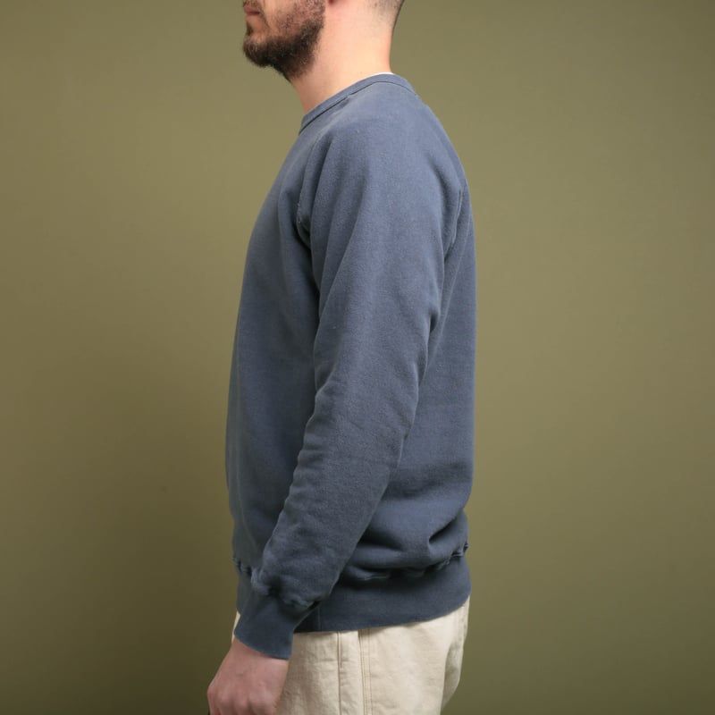 Raglan Crewneck Sweatshirt P-Navy