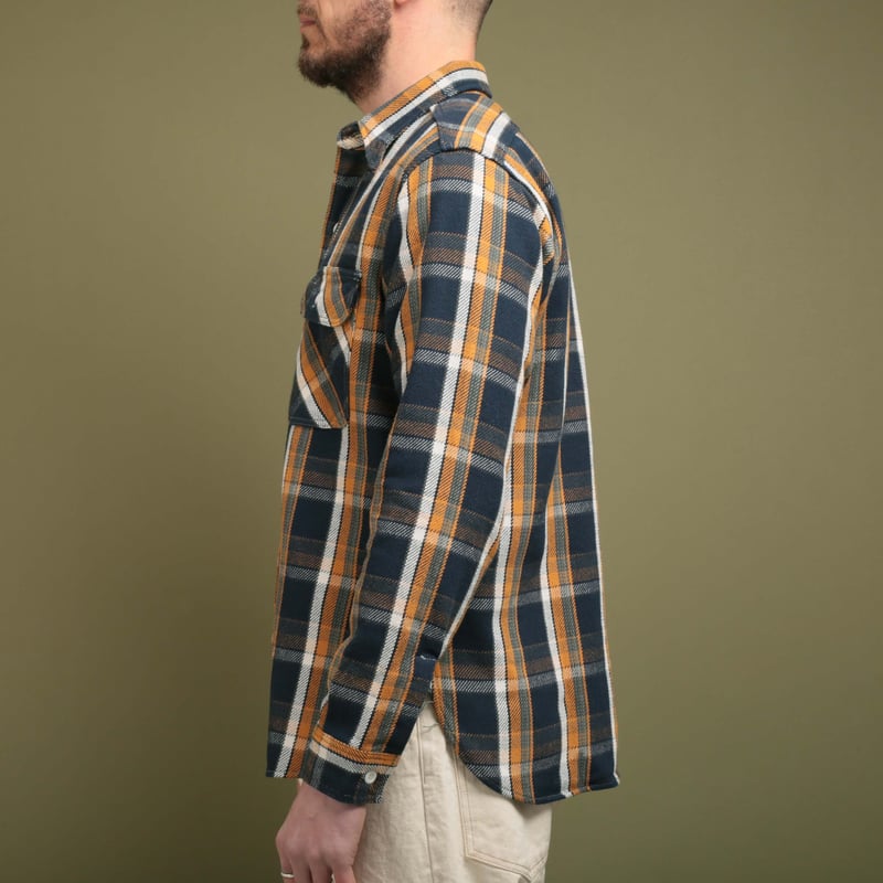 Lot 3104 Flannel Shirt Navy