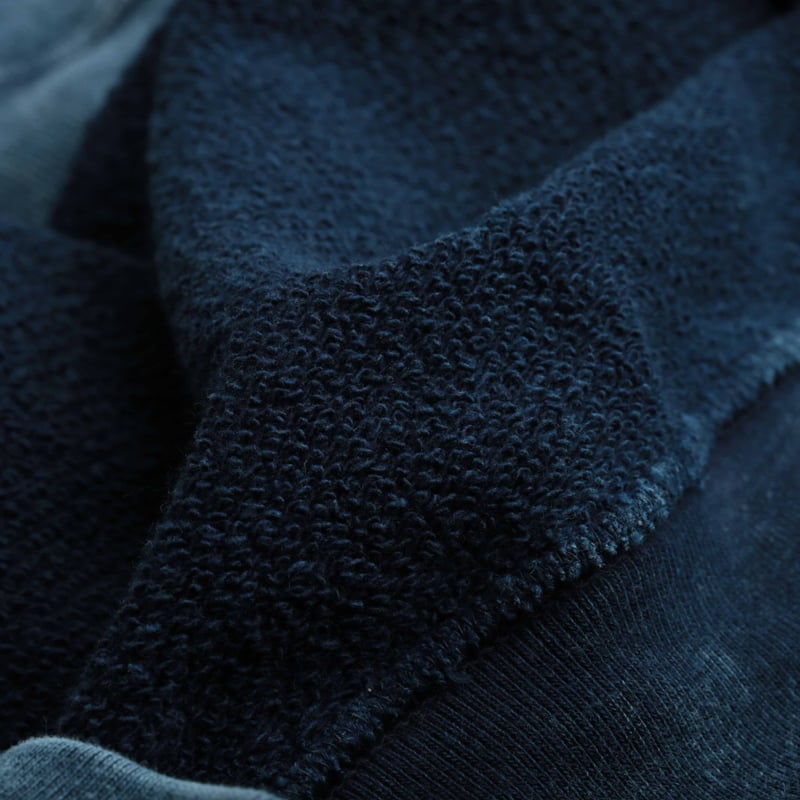 Raglan Crewneck Sweatshirt Indigo Shave