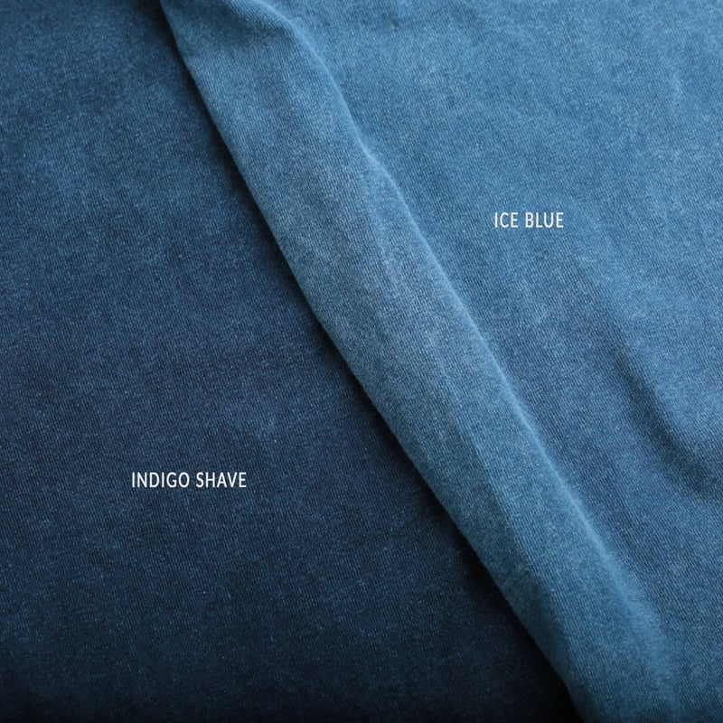 L/S Pocket Tee Indigo Shave