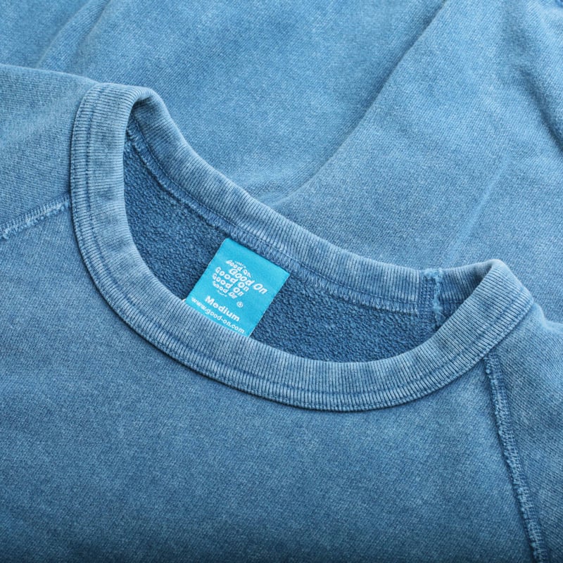 Raglan Crewneck Sweatshirt Ice Blue