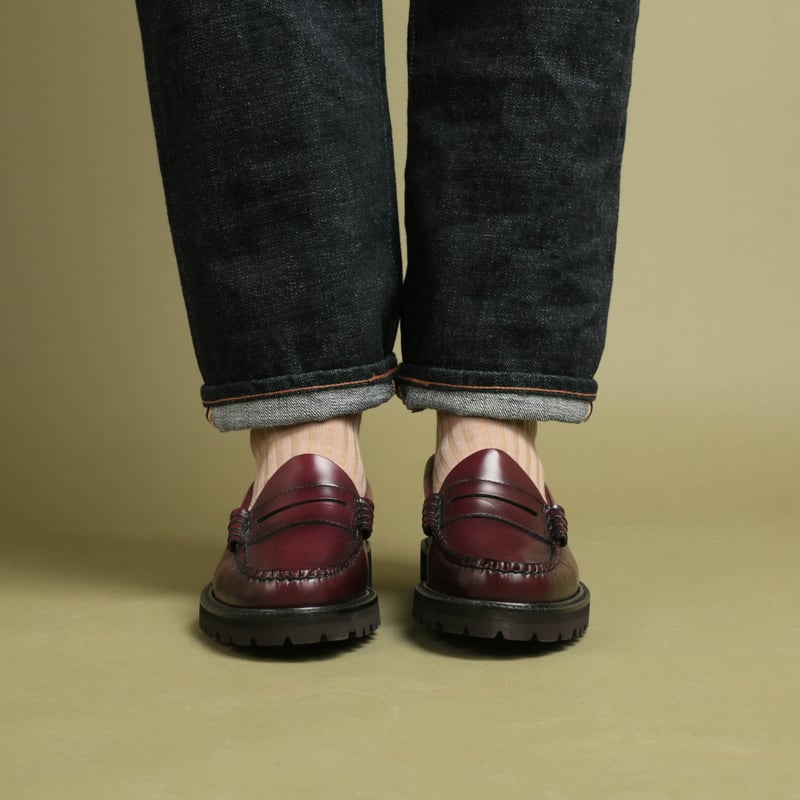 Weejuns 90s Larson Penny Loafers Wine