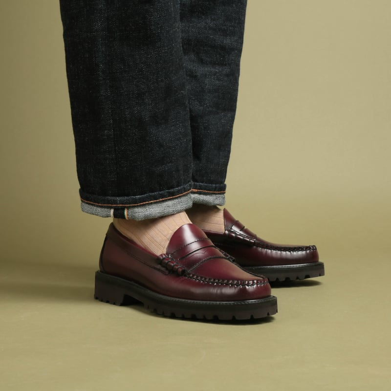 Weejuns 90s Larson Penny Loafers Wine