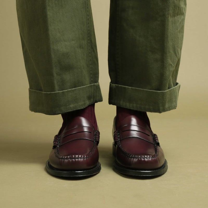 Weejuns Heritage Larson Penny Loafers Wine