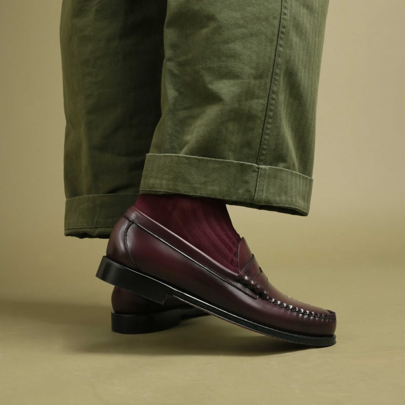Weejuns Heritage Larson Penny Loafers Wine
