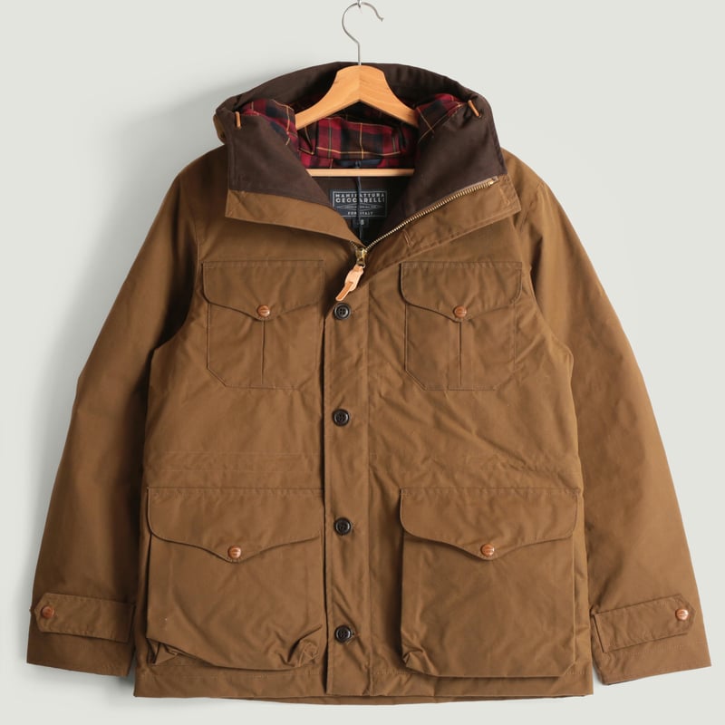 Dark Tan Rain Weekender Coat