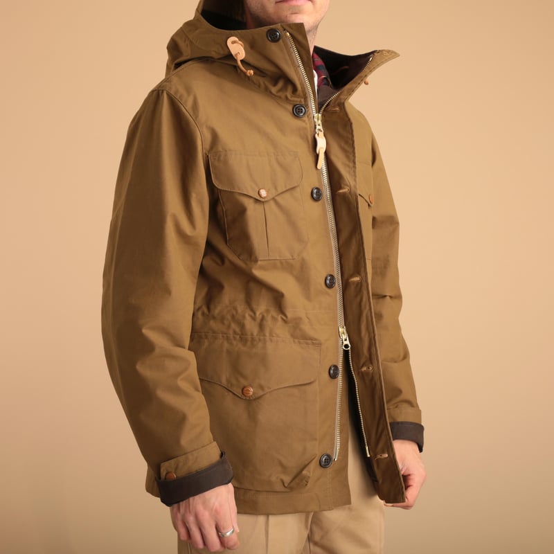 Rain Weekender Coat Dark Tan