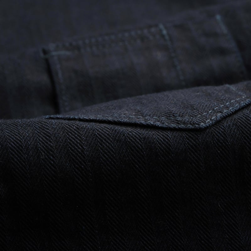 Indigo Herringbone Workshirt