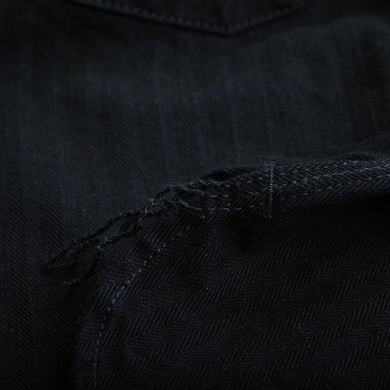 Indigo Herringbone Workshirt