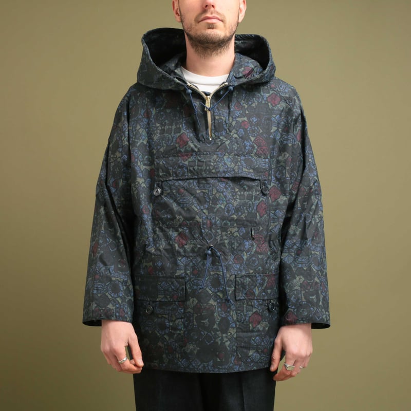 Eurosports Nylon Ripstop Batik Print Anorak