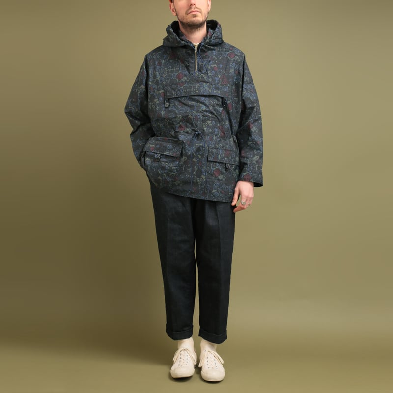 Eurosports Nylon Ripstop Batik Print Anorak