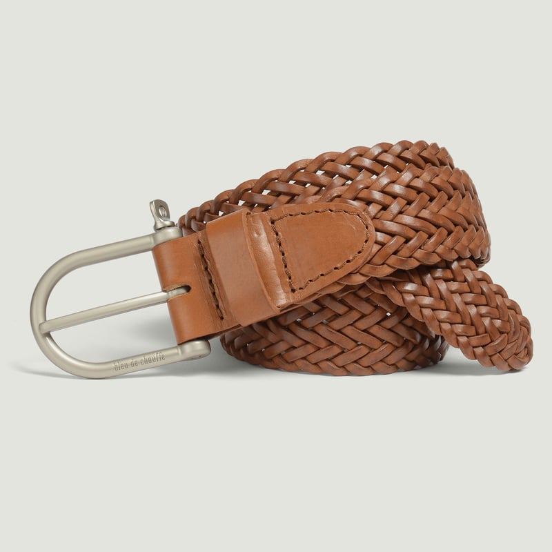 Braided Belt Manila Burnt Bread