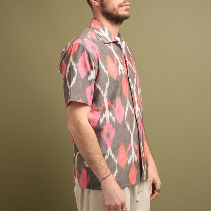 KARDO x FLÂNEURS / S/S Shirt Ikat 46