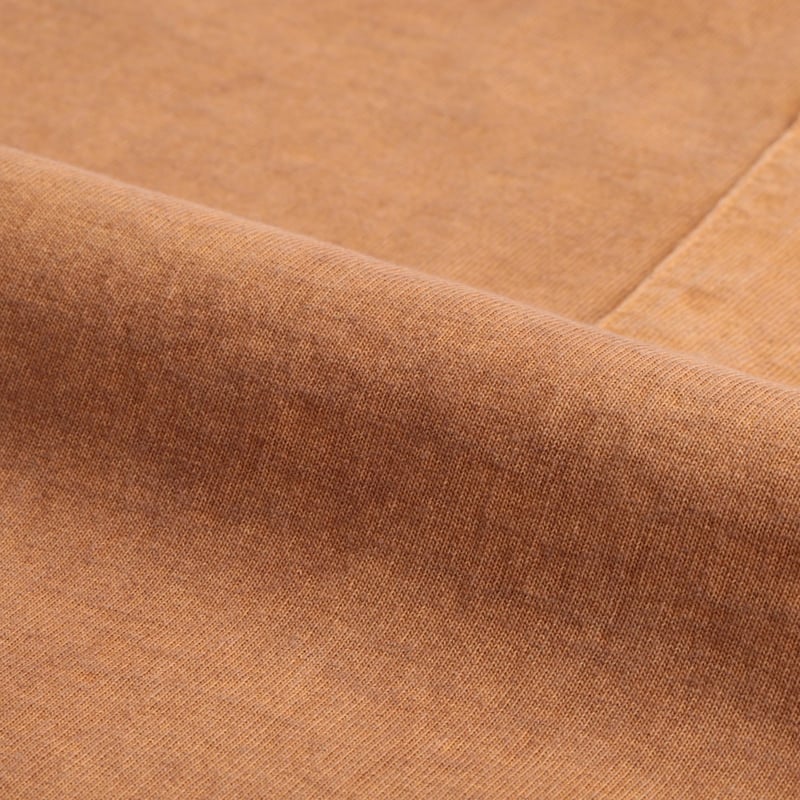 Short Sleeve Heavy Raglan Pocket Tee in Mocha Color