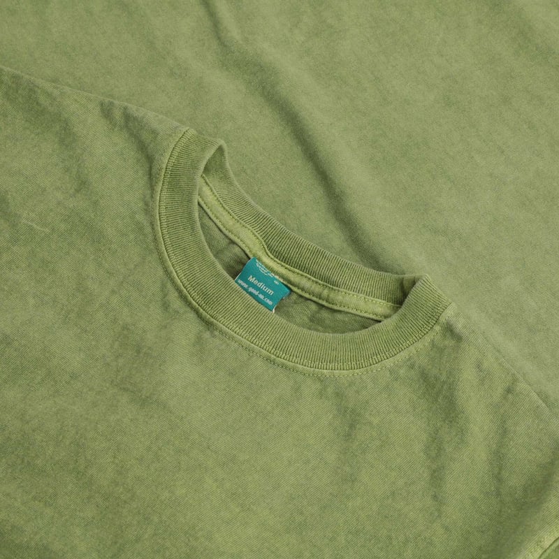 Short Sleeve Crew T-Shirt in Matcha Color