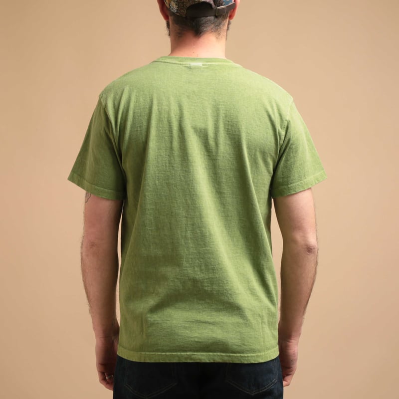 Short Sleeve Crew T-Shirt in Matcha Color