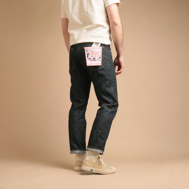 "NO COMPLY" Slim 13.5oz Indigo Selvedge Denim