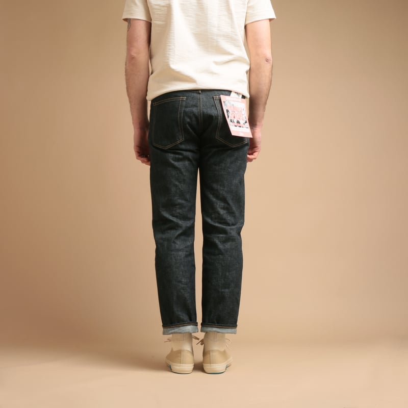 "NO COMPLY" Slim 13.5oz Indigo Selvedge Denim