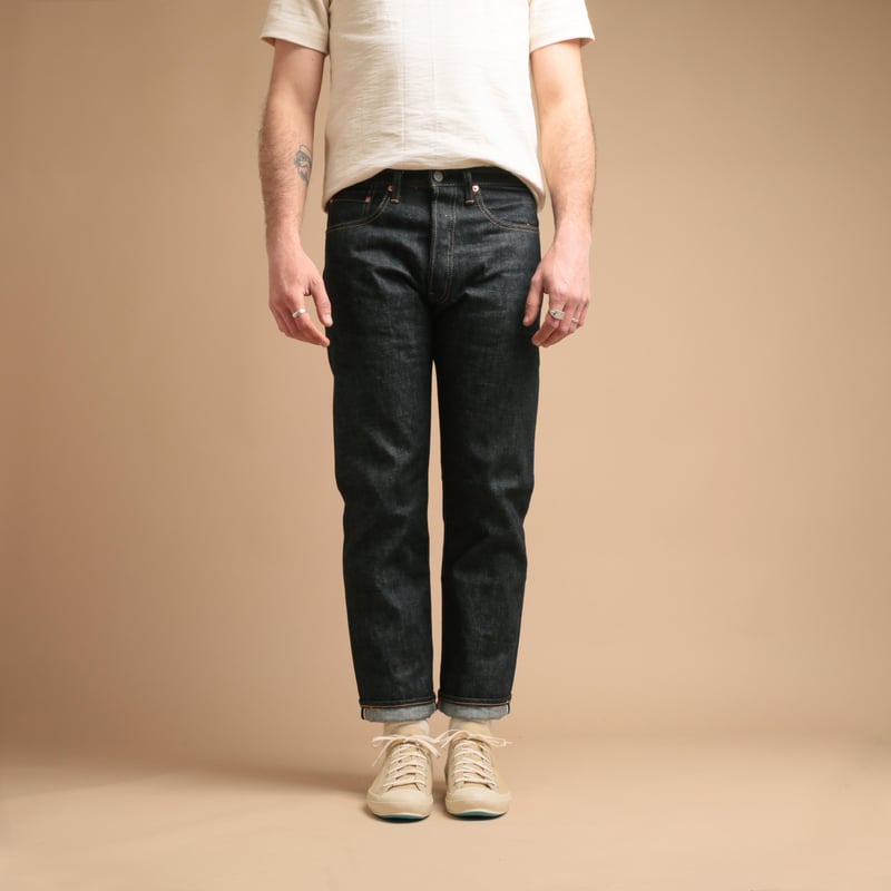 "NO COMPLY" Slim 13.5oz Indigo Selvedge Denim