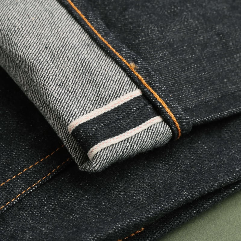 "NO COMPLY" Slim 13.5oz Indigo Selvedge Denim