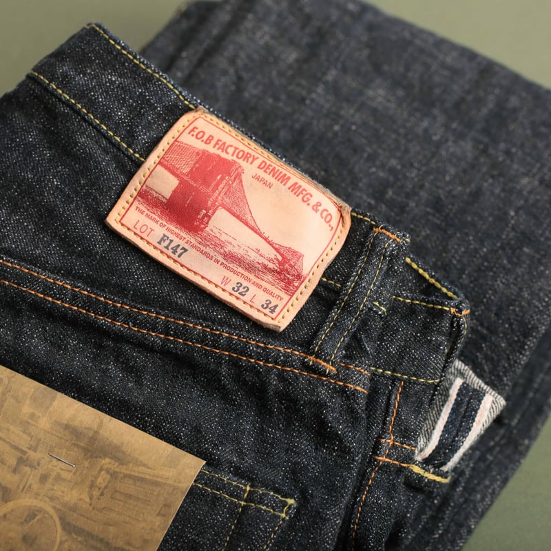 F147 Tight Straight 14oz G3 Selvedge Denim