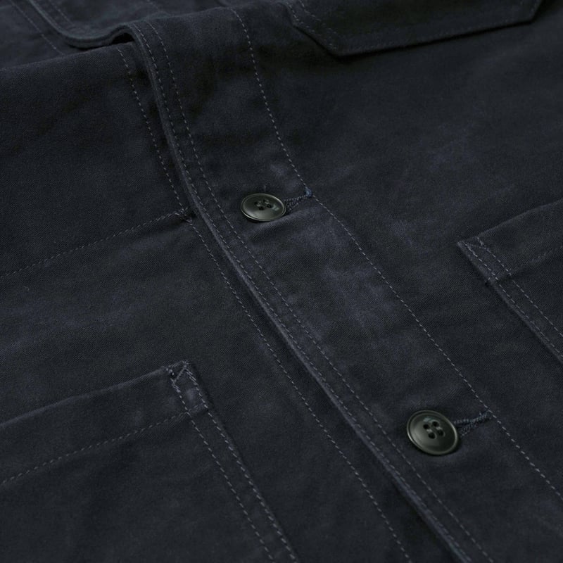 French Moleskin Jacket Navy