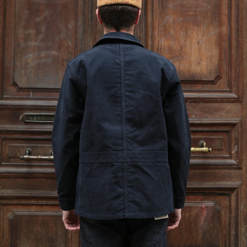 French Moleskin Jacket Navy