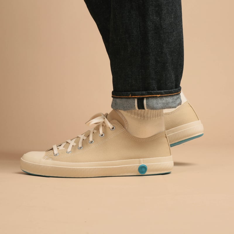 Low Sneakers Beige