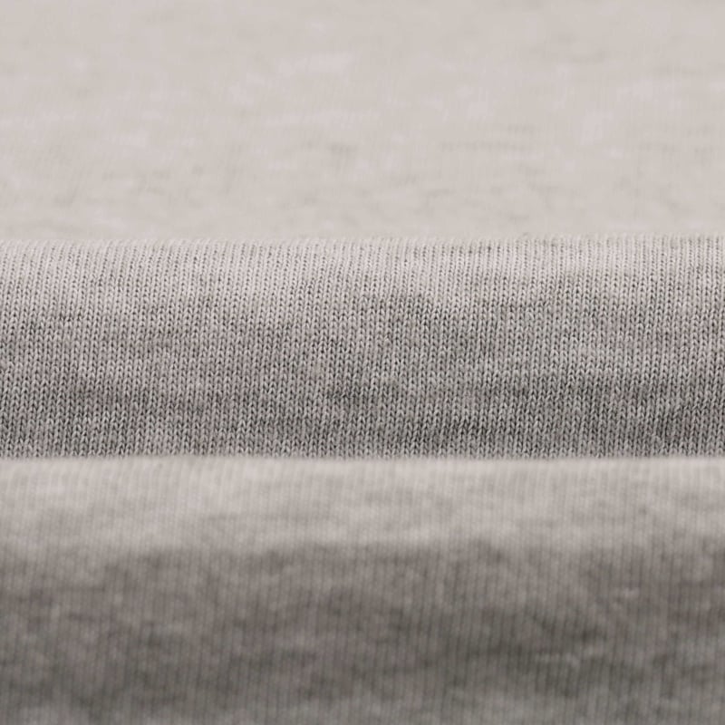 Short Sleeve Henley Tee in Ash Grey