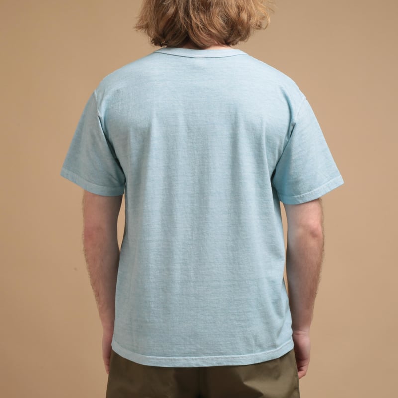 Short Sleeve Henley Tee in Soda Pink