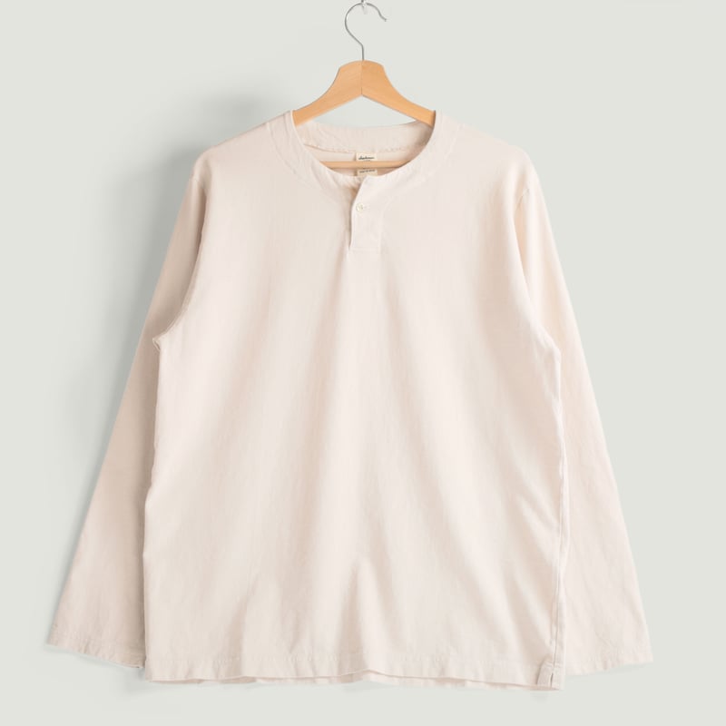 Henleyneck L/S T-Shirt Drop Pink