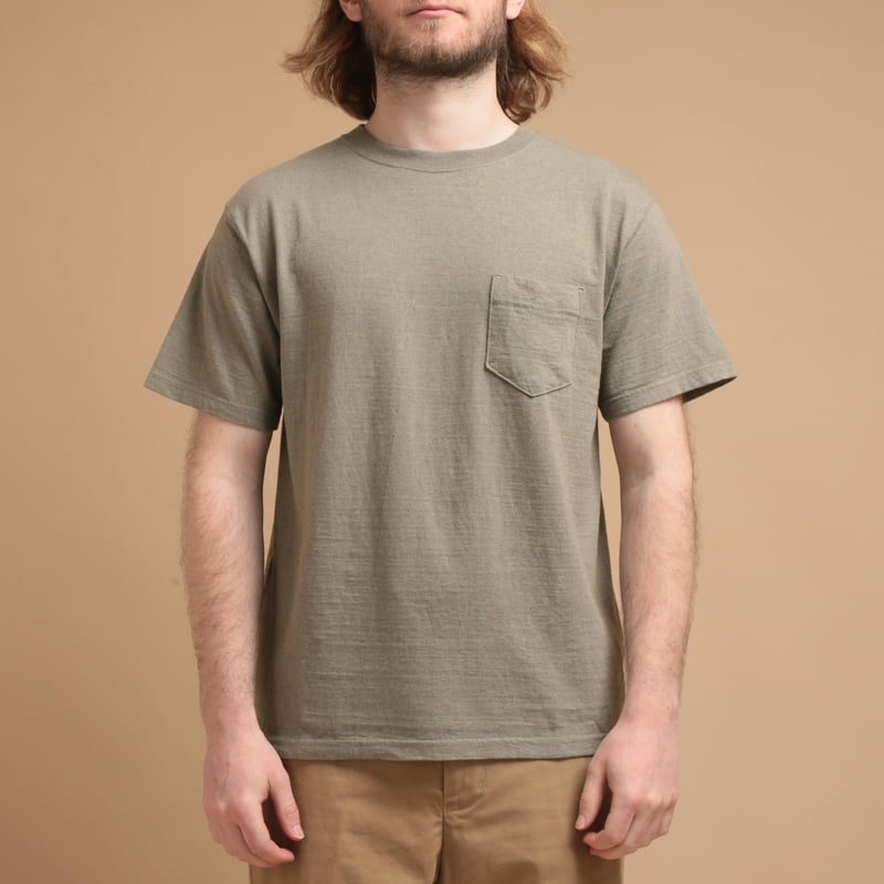 Short Sleeve Pocket T-Shirt Organic Green