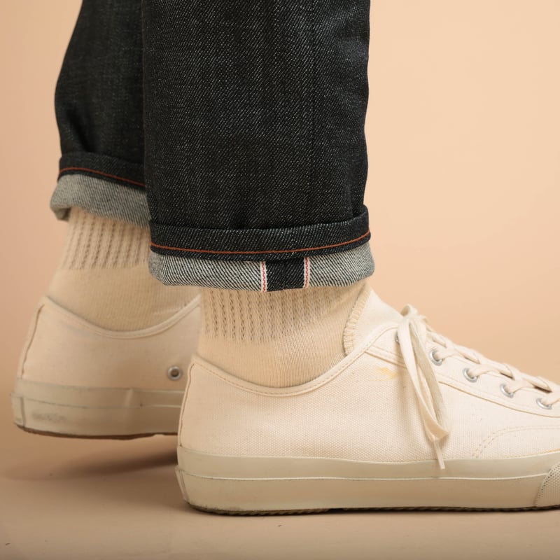 NAKED & FAMOUS SuperGuy Stretch Selvedge jeans with selvedge ID