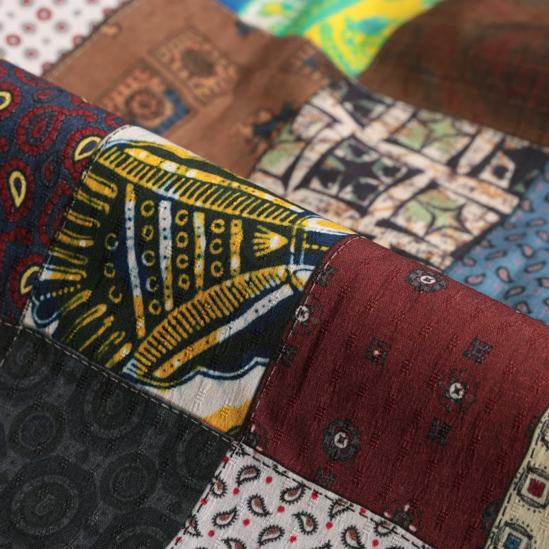 B.D. Pullover S/S Shirt Patchwork Print
