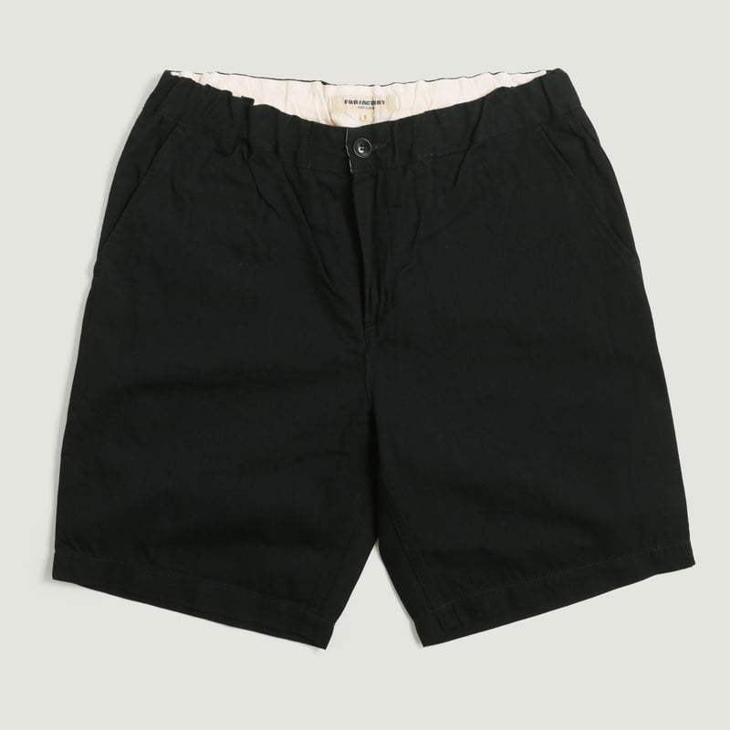 F4168 Sicilia Denim Shorts Black