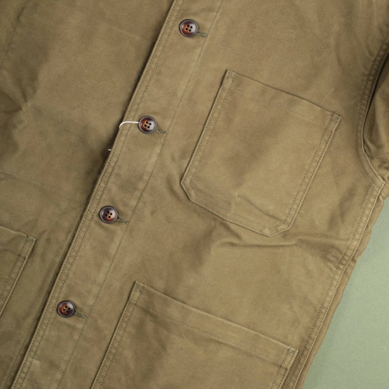 French Moleskin Jacket Olive