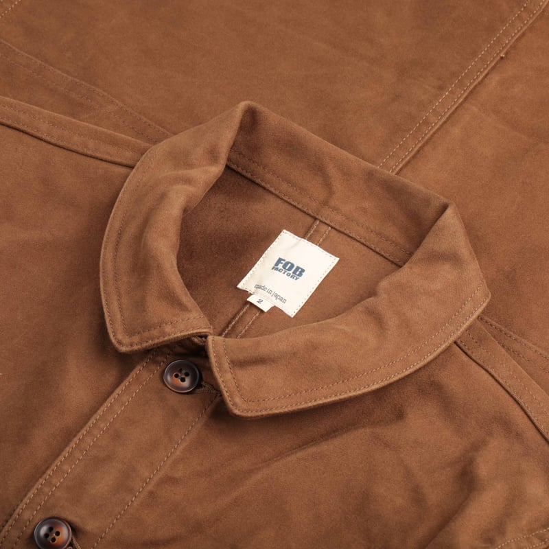 French Moleskin Jacket Brown