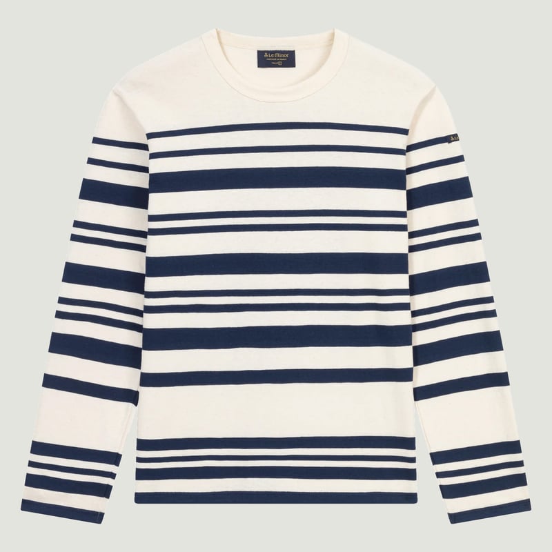 THE MINOR / Pablo Ecru/Navy Sailor Shirt