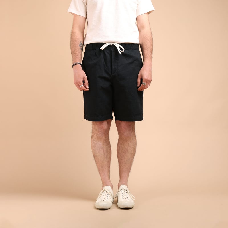 F4168 Sicilia Denim Shorts Black