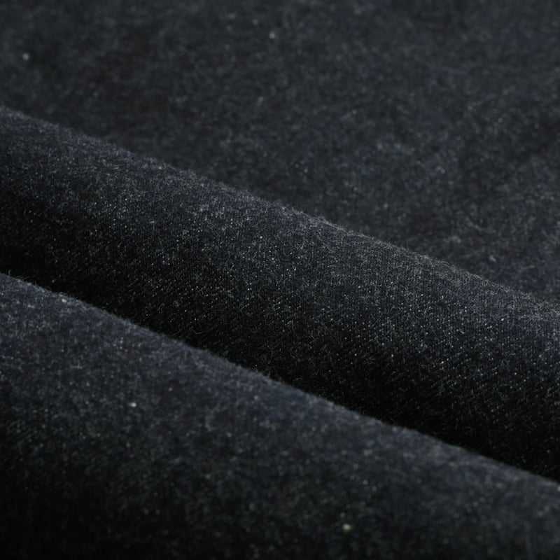 image flâneurs STUDIO D'ARTISAN  D5335 14oz Selvedge Denim Work Shirt d"tail matiere