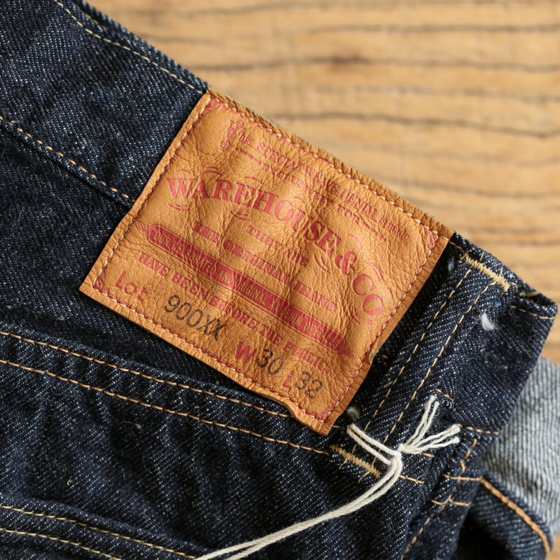 Lot 900XX Slim One Wash Selvedge Denim