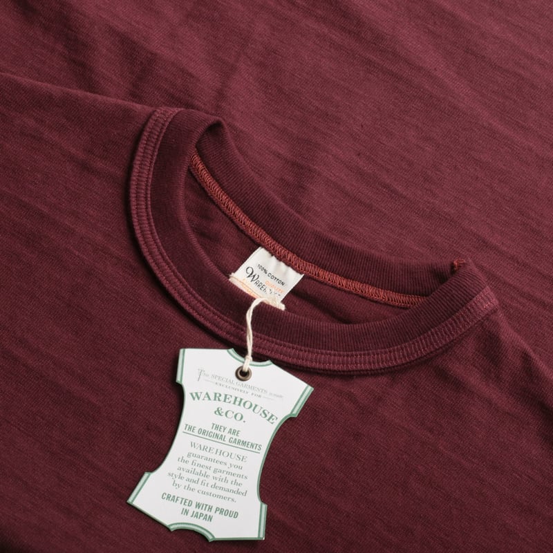 Lot 4601 No Print T-Shirt Bordeaux