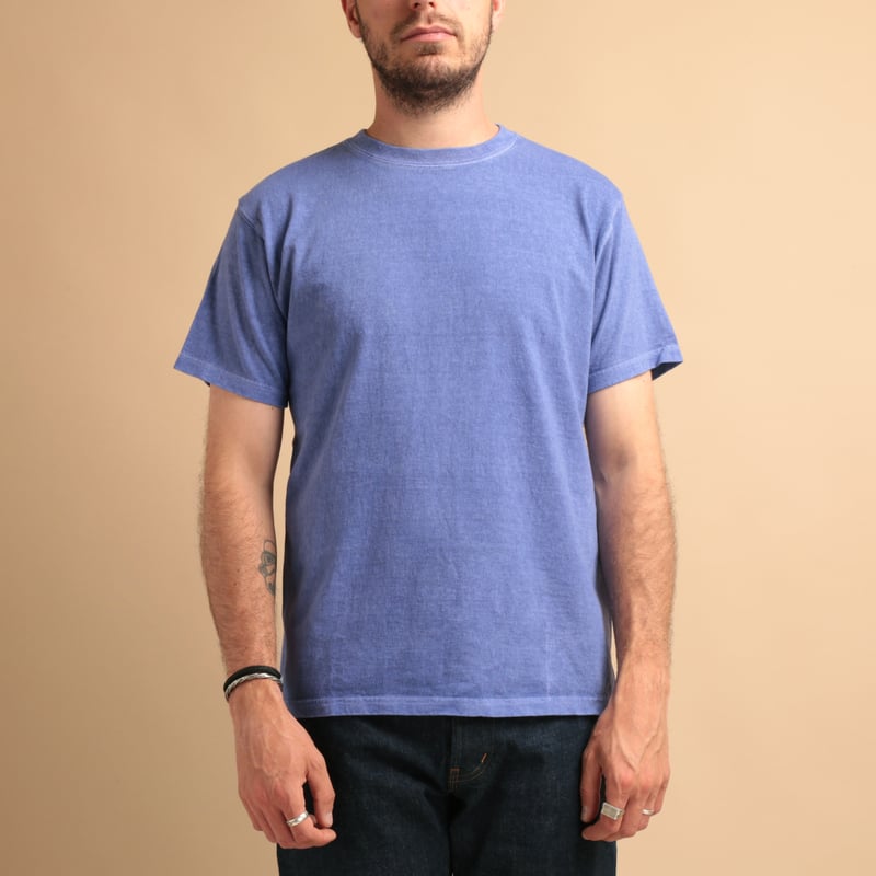 Short Sleeve Crew T-Shirt in Light Purple