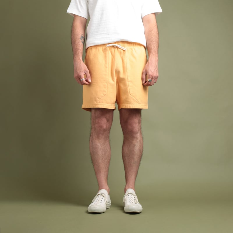 "Spring Terry" Super Tuck Shorts Golden Nugget